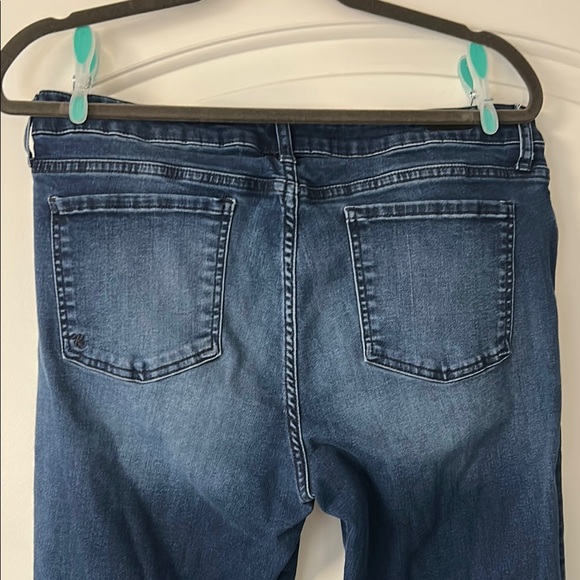 Kut from the Kloth Blue Ankle Cropped Boyfriend Denim - Picture 4 of 8